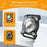 For AirTag Anti Drop Protective Case Pet Collar Bluetooth-compatible Tracker Waterproof Cover with Bell - Black - 4