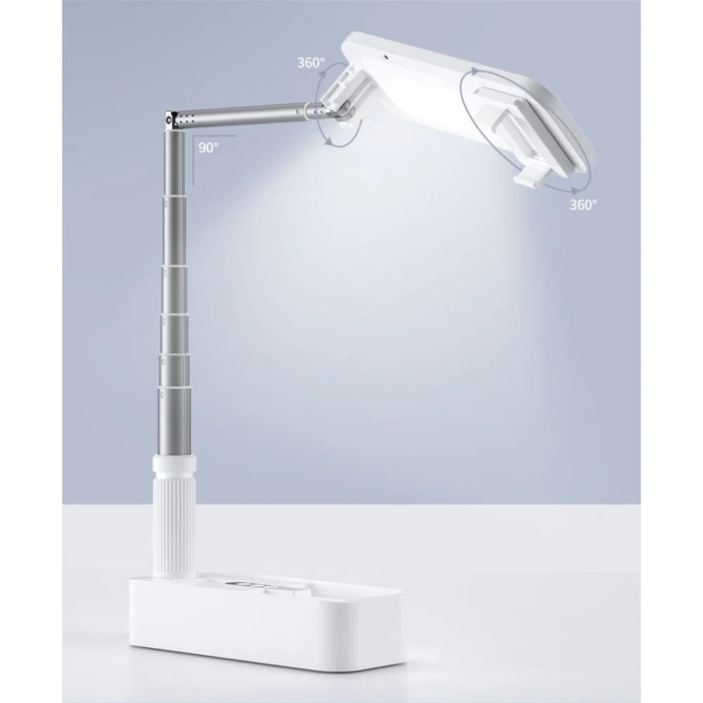 Multi-functional Phone Holder Light Panoramic View LED Fill Light for Live Broadcast Short Video Shooting Makeup - 2