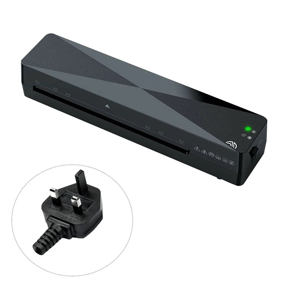 FANGNUO FNL001 A4 Laminator Office Home Photo Document Small Laminating Machine with A4 / A5 / A6 Laminating Pouches - UK Plug - 1