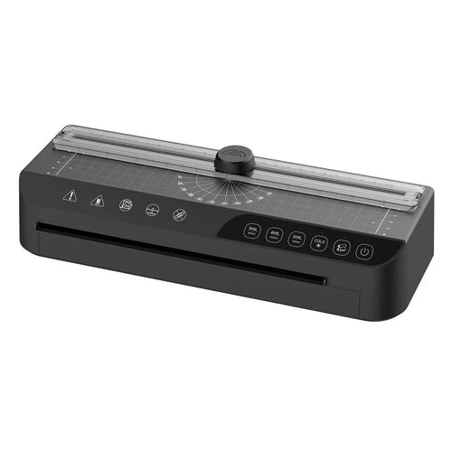 FNL008 Smart A4 Laminator Home Office Photo Laminating Machine with A4 A5 A6 Films and Corner Rounder - US Plug - 1