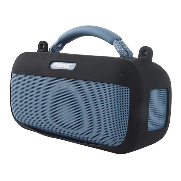 For Bose SoundLink Max Silicone Case Bluetooth-compatible Speaker Anti Scratch Protective Cover - Black - 3