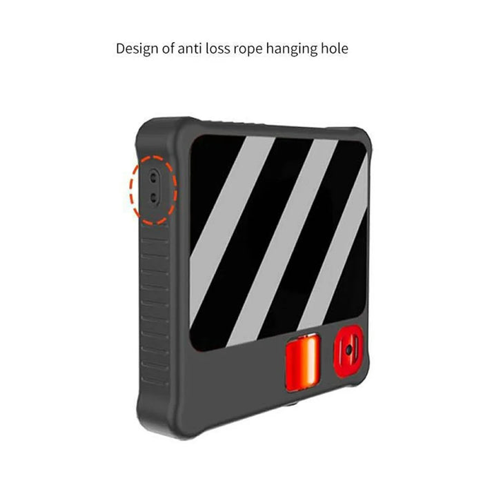 For Rabbit R1 Silicone Protective Case AI Device Pocket Handheld Computer Anti Drop Housing Shell - Black - 5