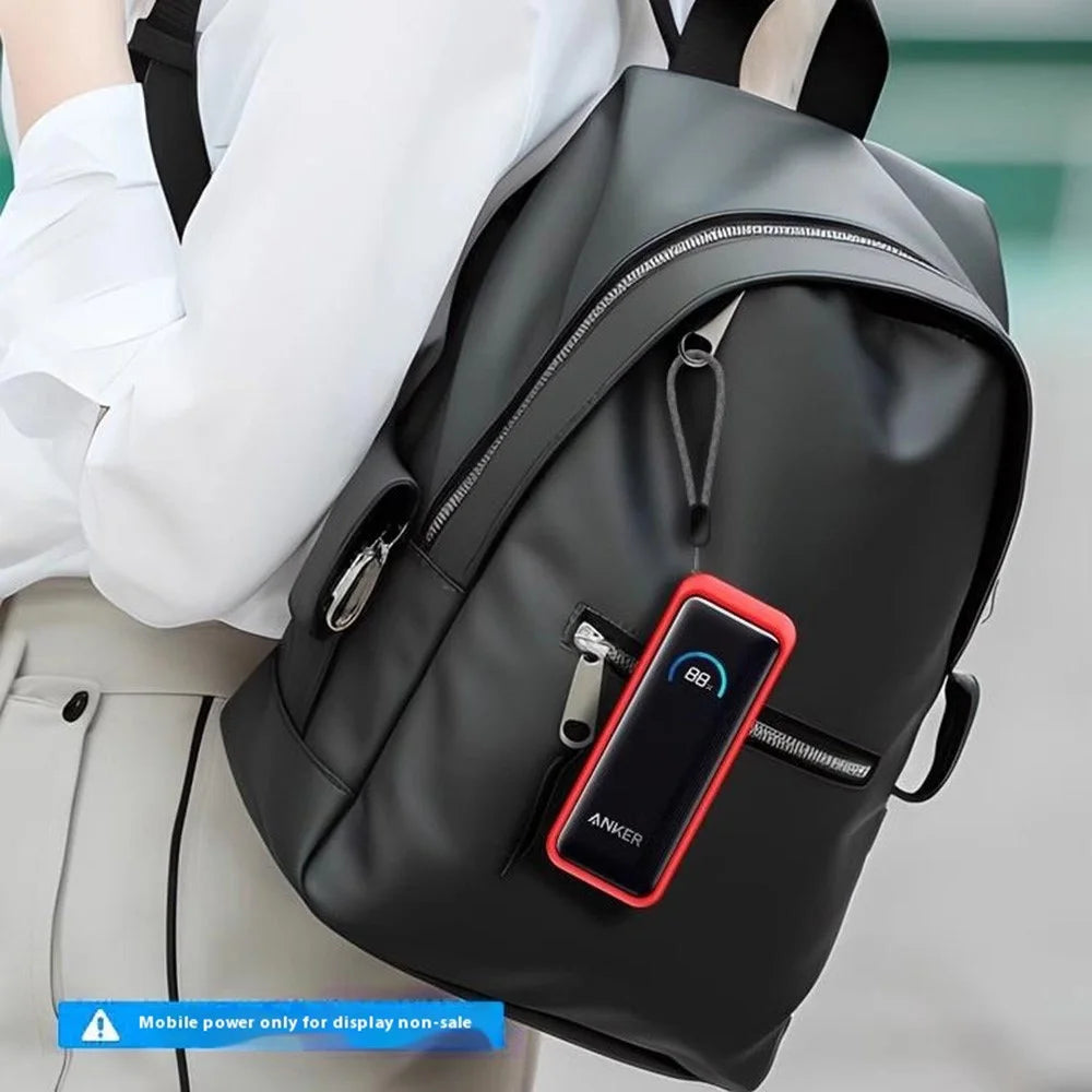 Silicone Case for Anker Prime 9600mAh 65W Power Bank Protective Cover Shock Absorbing  /  Anti Scratch - Dark Blue - 7