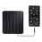20W-2FAN12 Portable Solar Panel Dual Fan Exhaust Fan Outdoor Camping Tent Fan Pet Ventilation Fan - 1