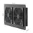 20W-2FAN12 Portable Solar Panel Dual Fan Exhaust Fan Outdoor Camping Tent Fan Pet Ventilation Fan - 7