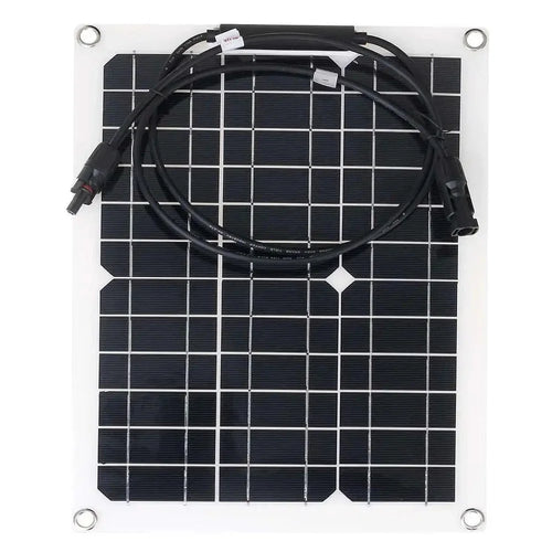 XXM380-280-MC4 Flexible Solar Panel Monocrystalline Silicon 15W 18V Output MC4 Connector - 1