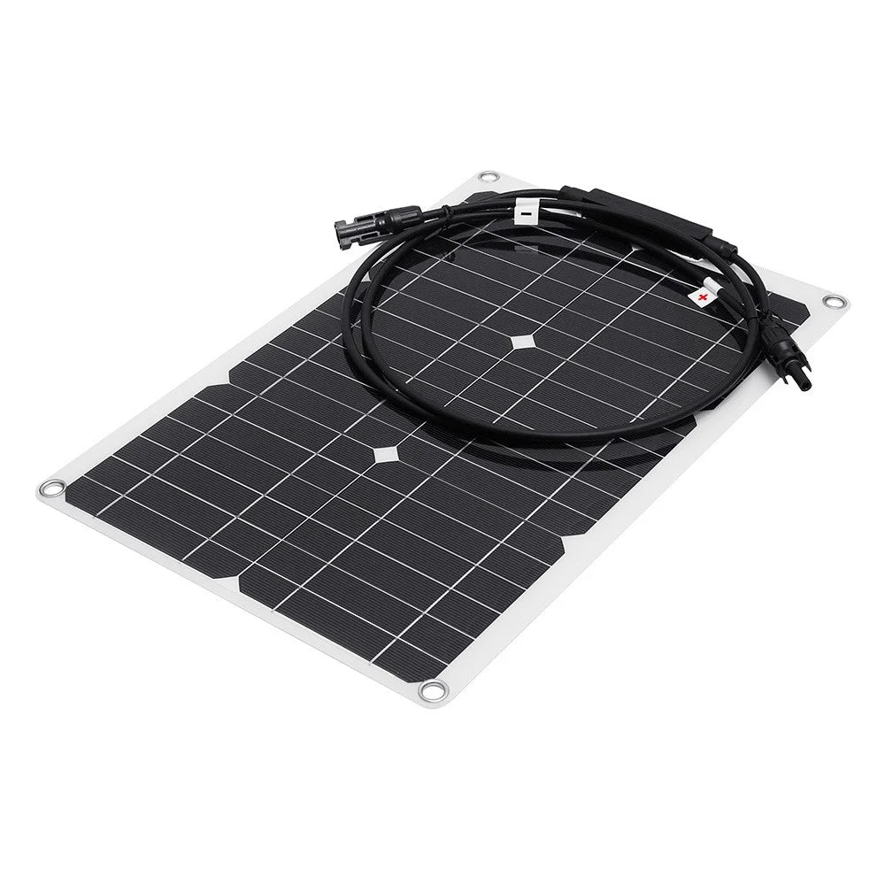 XXM420-280-MC4 Solar Panel 20W Monocrystalline Silicon Bendable Solar Plate for RV / Car / Yacht - 4
