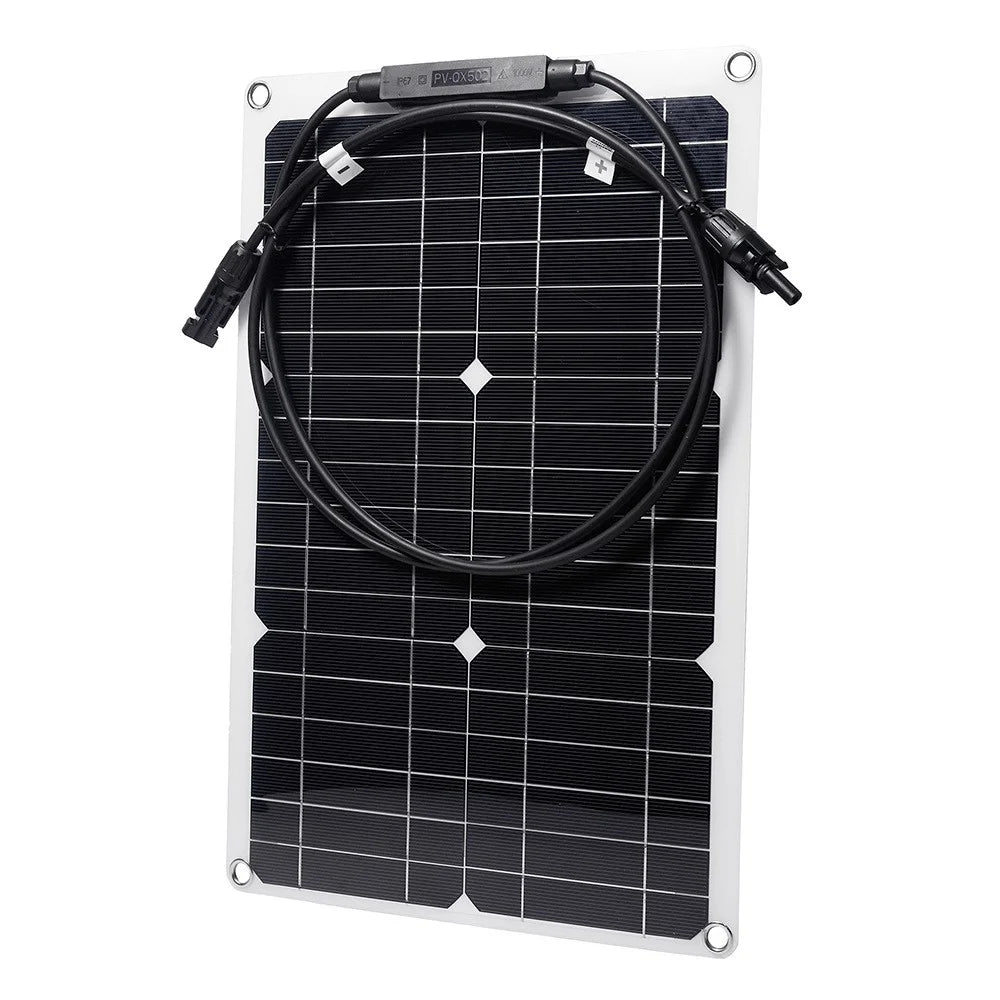 XXM420-280-MC4 Solar Panel 20W Monocrystalline Silicon Bendable Solar Plate for RV / Car / Yacht - 7