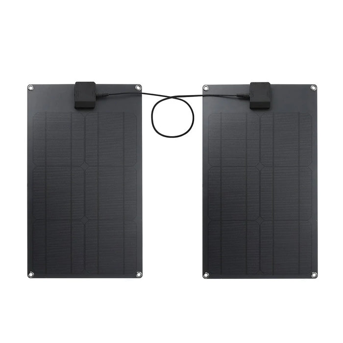 GKM470-280B Solar Phone Charger Monocrystalline Silicon Solar Charging Panel 25W USB / DC Output - 3