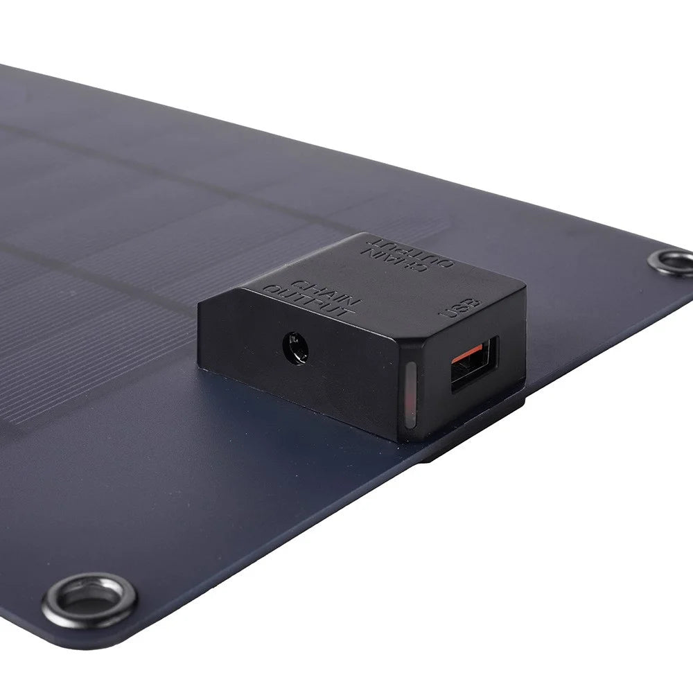 GKM350-180B Solar Phone Charger Portable Solar Charging Panel for Outdoor Hiking / Fishing - 7