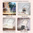 S001 Clip On Beauty Salon Tattoo Lamp Foldable Eyelash Extension LED Desk Light - US Plug - 7