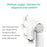 KICA Evo Mini Professional Fitness Massage Gun Adjustable Angle Muscle Relaxation Electric Brushless Massager - 4
