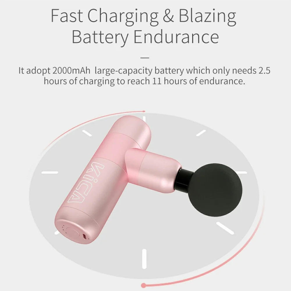 KICA K2 Mini Professional Fitness Massager Muscle Relaxation Electric Massage Gun Fascia Gun - 4