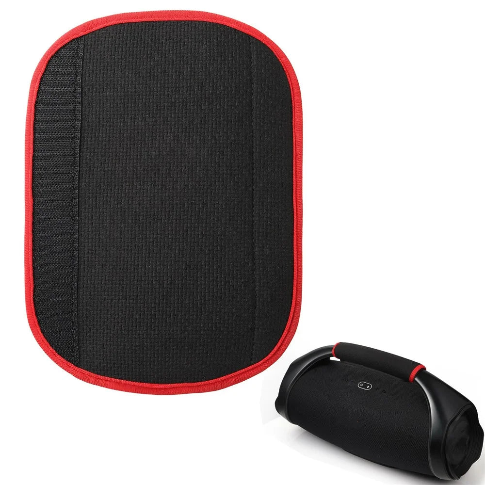 For JBL Boombox 2 / Boombox 1 Speaker Handle Cover Replacement Pad Anti Slip Grip Enhancer - Black - 1