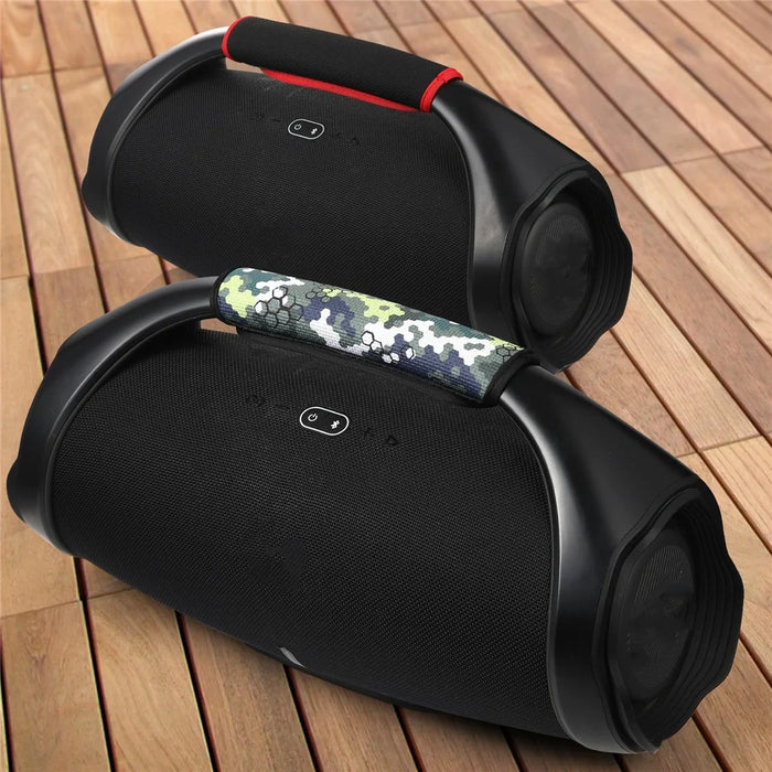 For JBL Boombox 2 / Boombox 1 Speaker Handle Cover Replacement Pad Anti Slip Grip Enhancer - Black - 5