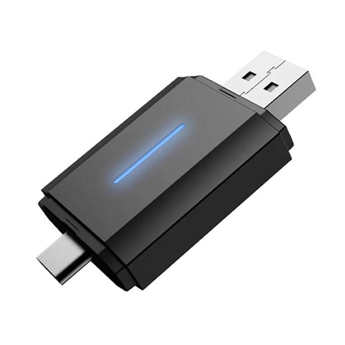 PL6 2 In 1 USB / Type-C Wireless CarPlay Adapter for Wired CarPlay Android Auto Conversion Box - 2