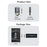PL6 2 In 1 USB / Type-C Wireless CarPlay Adapter for Wired CarPlay Android Auto Conversion Box - 7