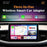 GT8 3 in 1 Wireless Smart Car Android Box 4GB RAM + 64GB Storage Car Play Adapter Android Auto - 6