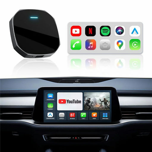 FB2 Bluetooth-compatible + WiFi Wireless CarPlay Box Automatic Connection Android Auto Adapter for Wired Car Systems - 2