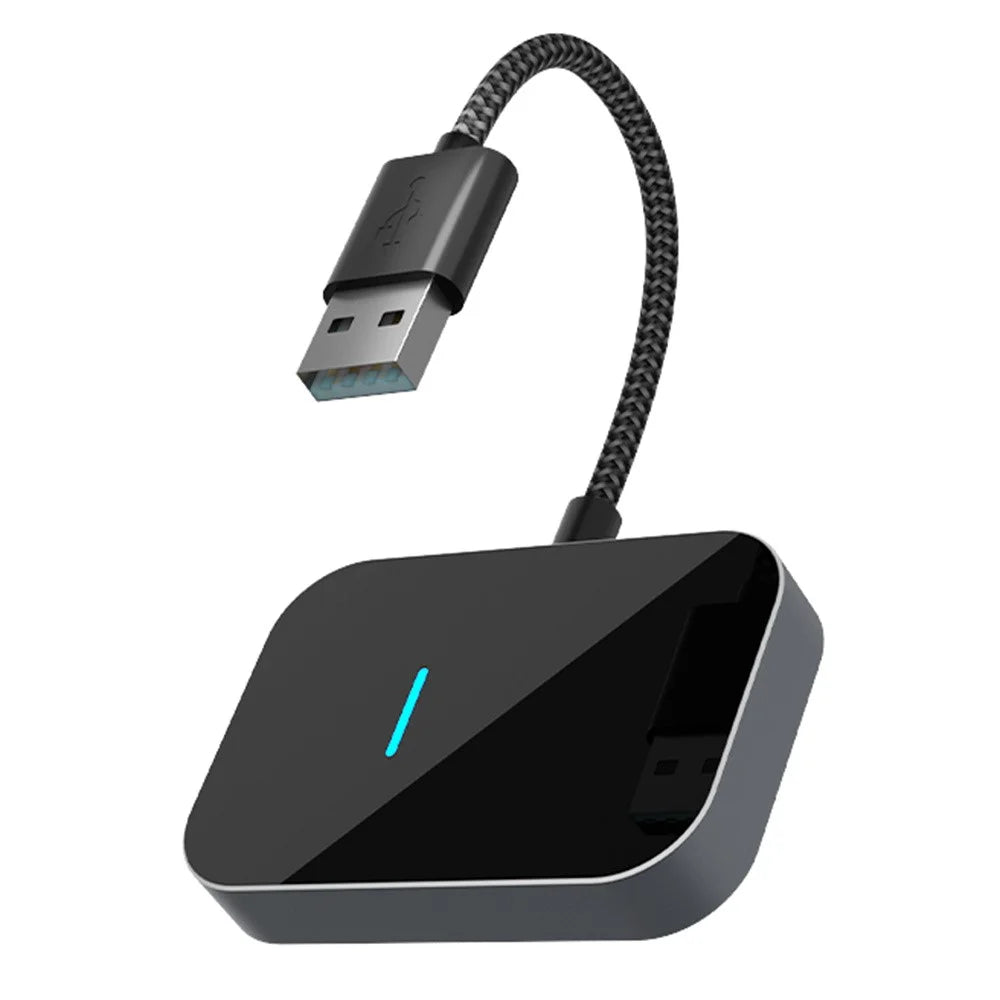 FL3 2 In 1 Wireless CarPlay Adapter Android Auto Converter Plug and Play Wired to Wireless CarPlay Box - 1