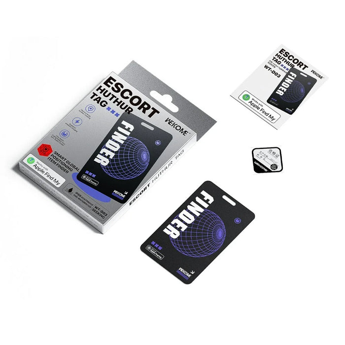 WEKOME WT-D03 Huthur Tag Smart Global Positioning Tracker Card-Style Anti-Loss Locator IP68 Waterproof - 7