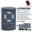 4-Button Garage Door Remote Control Compatible with HORMANN HSM4 HSM2 868MHz Cloneable Fixed Code Transmitter - 2