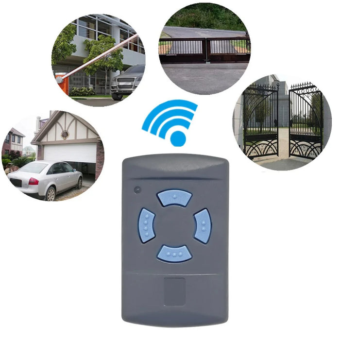 4-Button Garage Door Remote Control Compatible with HORMANN HSM4 HSM2 868MHz Cloneable Fixed Code Transmitter - 4