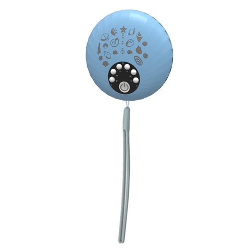 A1 Shell Design Baby Night Light Rechargeable White Noise Sleep Aid Machine - Blue - 1