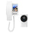 Y9-KP1 IP44 Waterproof 2.4G Transmission 3.5 Inch IPS Screen Two Way Audio Night Vision HD Video Doorbell Kit - White - 1