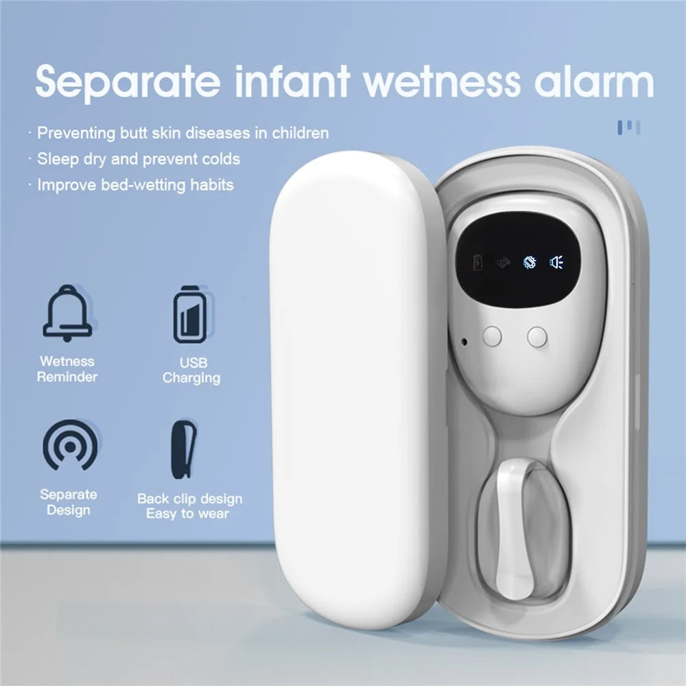 TXQ-02 Wireless Detachable Bedwetting Alarm for Infants  /  Elderly 3 Modes Nighttime Urine Sensor (With Black Screen) - 4