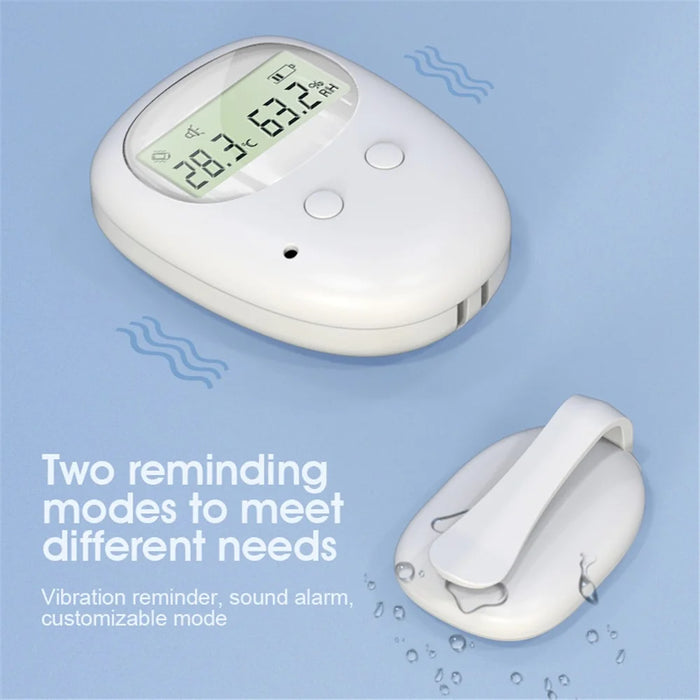 TXQ-01 Wireless Detachable Bedwetting Alarm for Infants  /  Elderly 3 Modes Nighttime Urine Sensor (With Display Screen) - 4