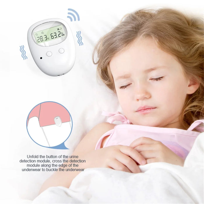 TXQ-01 Wireless Detachable Bedwetting Alarm for Infants  /  Elderly 3 Modes Nighttime Urine Sensor (With Display Screen) - 6