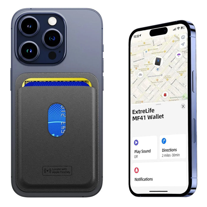 K03 Card Holder Design Magnetic Global Finder Key Wallet Anti-Lost Tracker Compatible with iOS - 2