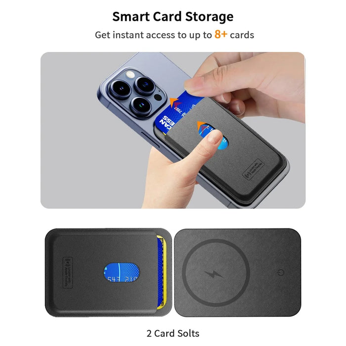 K03 Card Holder Design Magnetic Global Finder Key Wallet Anti-Lost Tracker Compatible with iOS - 6