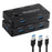 4 In 1 USB Switch Hub 2 Input 4 Output KVM Splitter USB Shared Switcher for PC  /  Game Console - 1