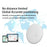FM-01 Global Positioning Key Tracker Mini Finder Bluetooth-Compatible Device Finder - White - 3