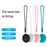 FM-01 Global Positioning Key Tracker Mini Finder Bluetooth-Compatible Device Finder - White - 5