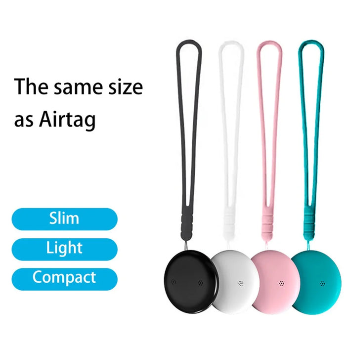 FM-01 Global Positioning Key Tracker Mini Finder Bluetooth-Compatible Device Finder - White - 5