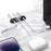 AHASTYLE PT-WE19 Desktop Cable Organizer Silicone Cord Management System Clip Holder - Black  /  Grey - 2