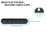 AHASTYLE WG144 Silicone Cable Clip Wire Organizer 5-Hole Adhesive Cord Management - Black - 3