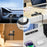 AHASTYLE WG144 Silicone Cable Clip Organizer 7-Hole Wire Management Cord Holder - Black - 4