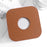 For Apple Mac Mini M4  /  M4 Pro Leather Case Protective Cover with Silicone Cable Ties - Brown - 2