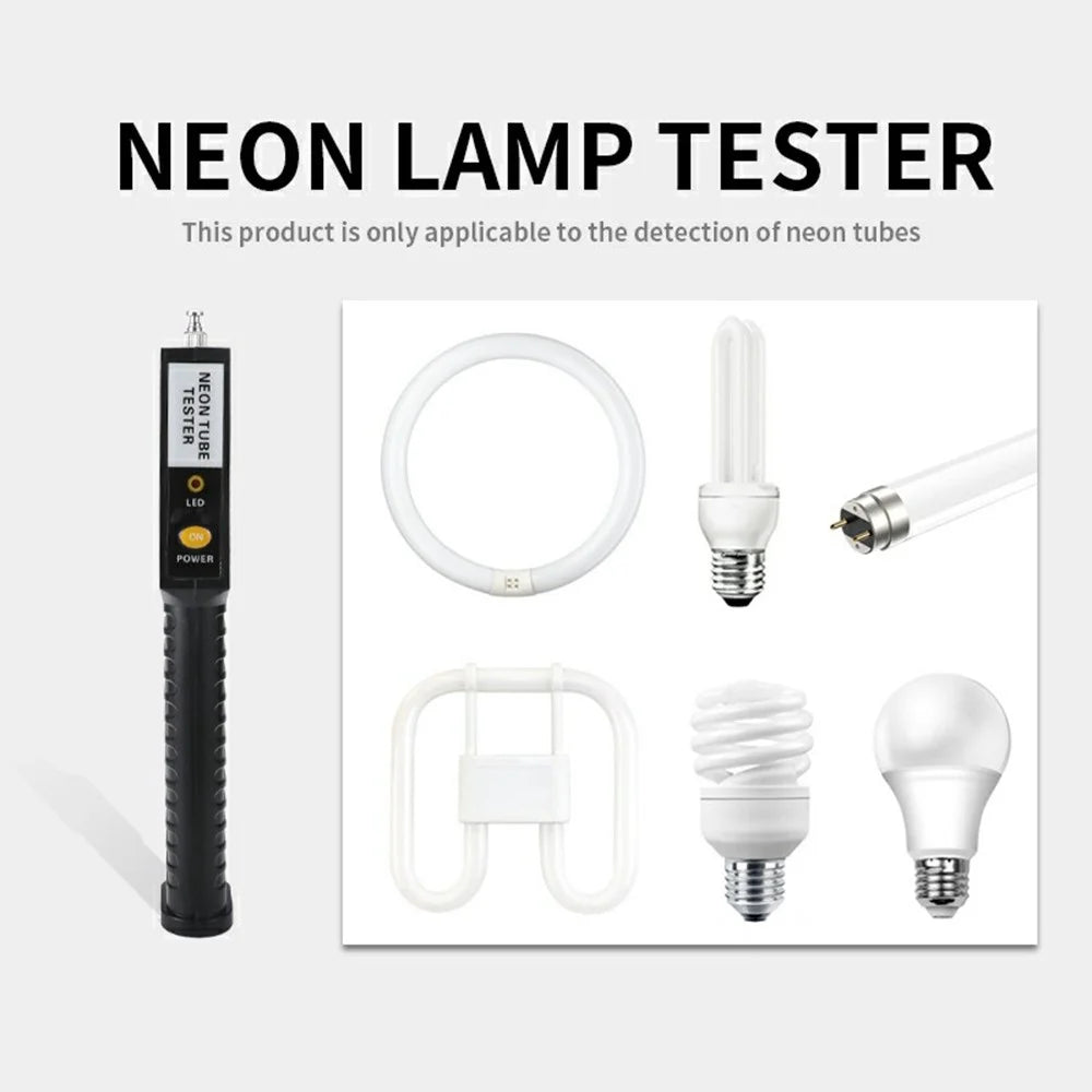 TS-990 LED Neon Light Tester Multifunctional Tube Detector for T4 T5 Lamps  /  Leakage Checker  /  Color Discriminator - 5