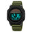 SKMEI 2358 Solar Powered Digital Watch Electronic Waterproof Sports Wristwatch with EL Backlight - Army Green - 1