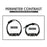 SKMEI 2411 Multifunction Electronic Watch Digital + Analog Display Transparent Case Luminous Wristwatch - White - 7