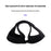 For JBL Charge 6 Soft Silicone Case Wireless Speaker Protective Cover with Shoulder Strap / Carabiner - Black - 2