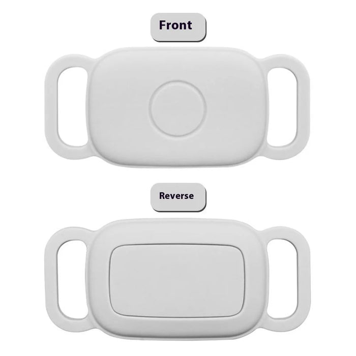 For Tile Pro (2024) Case Anti Drop Pet Tracker Silicone Protective Cover - Grey - 2