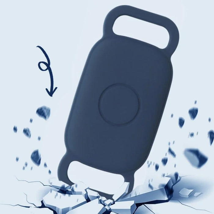 For Tile Pro (2024) Case Anti Drop Pet Tracker Silicone Protective Cover - Grey - 7