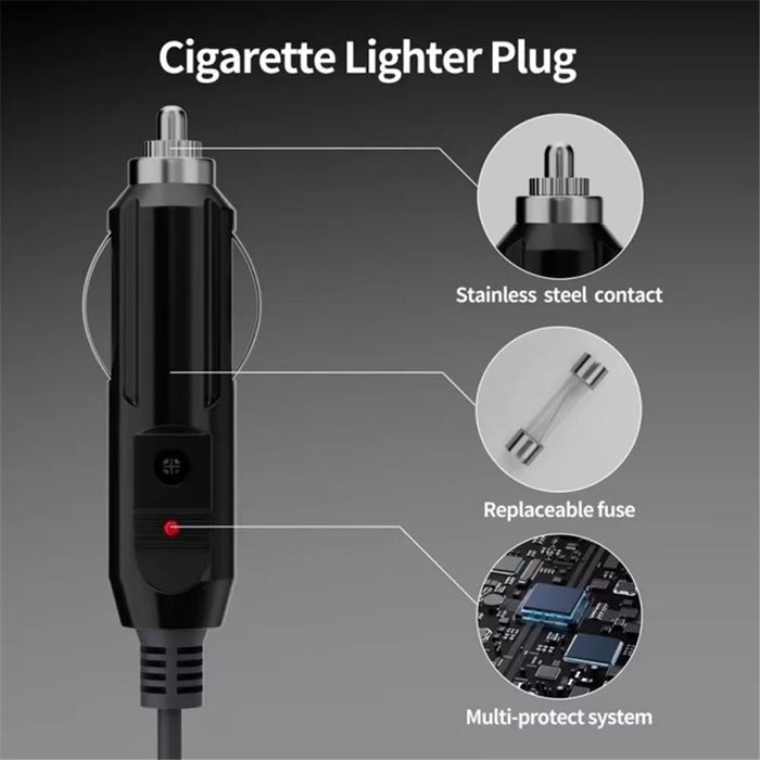 ONTEN SL202 Starlink Mini Cable Car Adapter 10m Mini DC Power Cable to Cigarette Charger Power Cable - 5