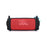For JBL Flip 7 Speaker Silicone Case Portable Protective Cover with Shoulder Strap / Carabiner - Black - 5